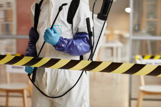 Professional Sewage Cleanup technician working in North Olmsted, OH